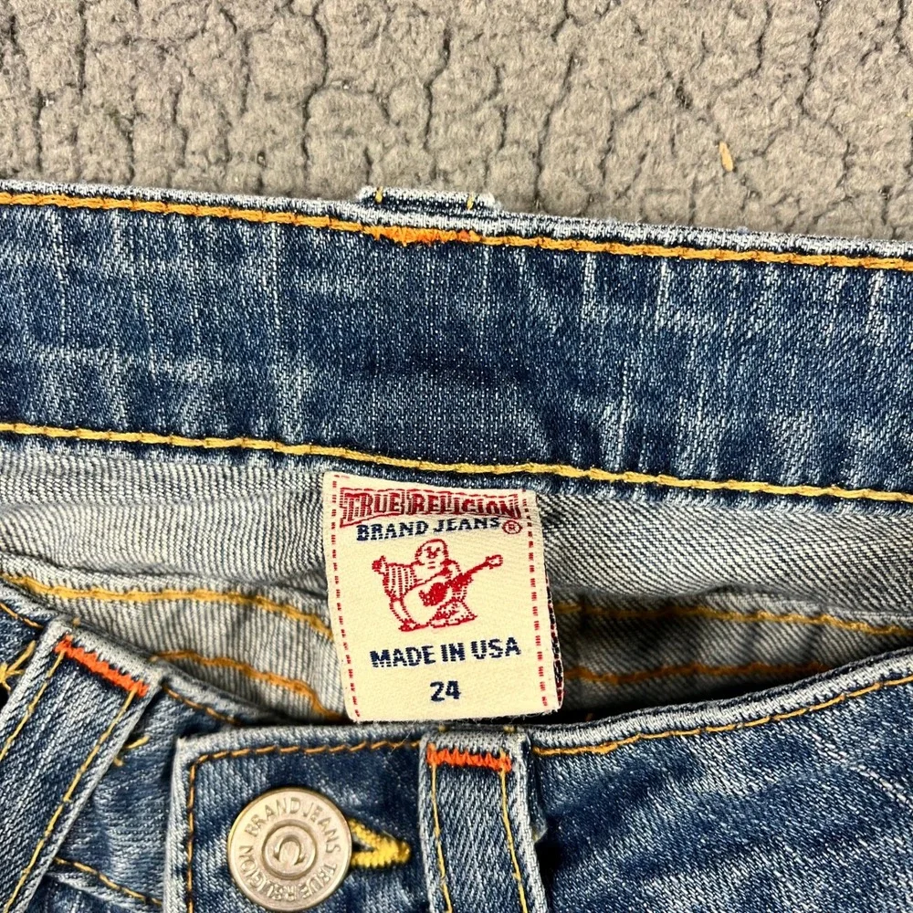 True Religion Blue Flare Jeans - Picture 5 of 11